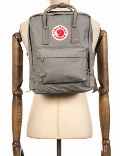 Fjallraven Kanken Classic Backpack in Fog - Durable Water-Resistant Canvas Daypack -Fatbuddha Store kanken classic backpack fog p17587 72421 medium