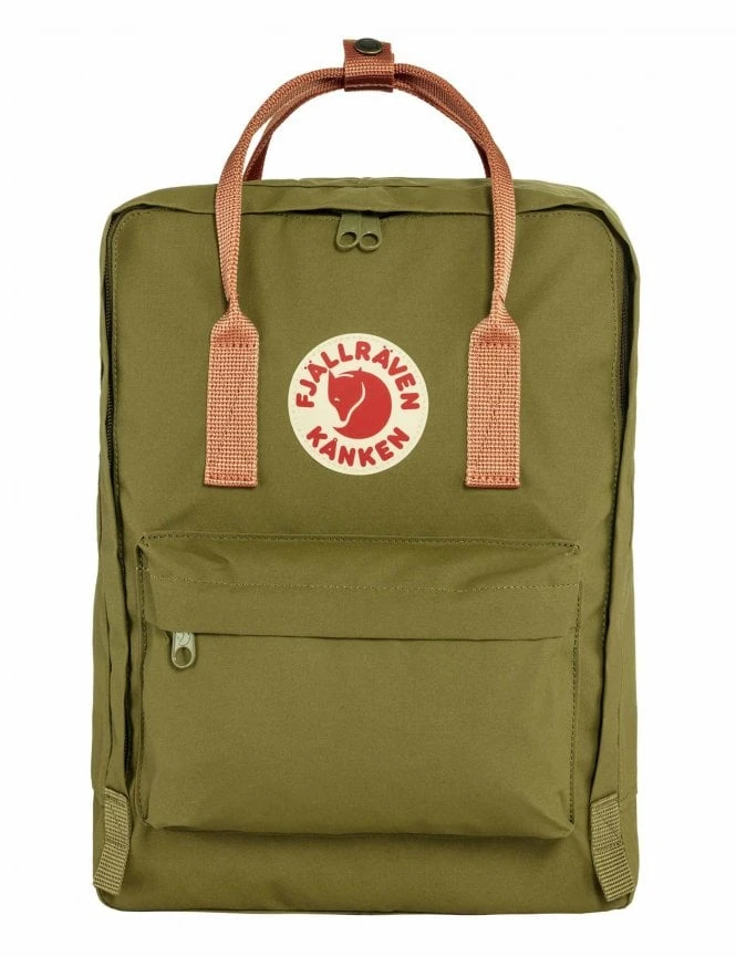 Fjallraven Kanken Classic Backpack Foliage Green & Peach Sand – Water-Resistant Iconic Daypack 3 Fjallraven Kanken Classic Backpack Foliage Green & Peach Sand – Water-Resistant Iconic Daypack