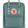 Fjallraven Kanken Classic Backpack - Frost Green with Multi-Color Confetti Pattern Straps 2 Fjallraven Kanken Classic Backpack - Frost Green with Multi-Color Confetti Pattern Straps -Fatbuddha Store kanken classic backpack frost green confetti pattern p32970 120510 medium