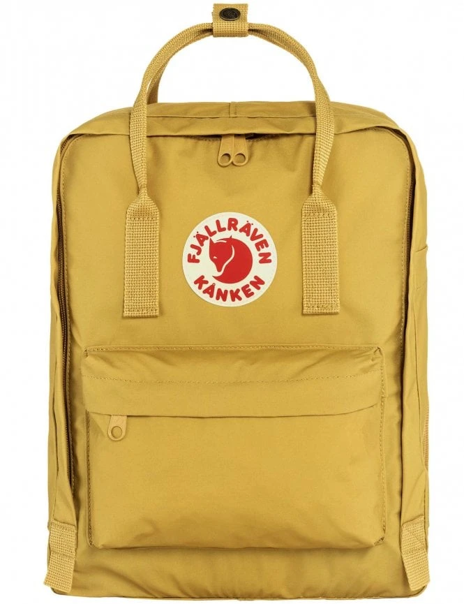 Fjallraven Kanken Classic Backpack in Kanatrell Mustard Yellow - Iconic Durable Square Daypack 3 Fjallraven Kanken Classic Backpack in Kanatrell Mustard Yellow - Iconic Durable Square Daypack