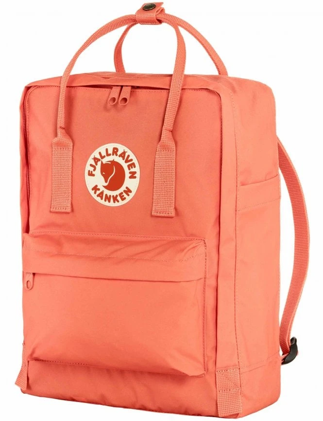 Fjallraven Kanken Classic Backpack - Korall (Coral) Durable Water-Resistant Daypack 6 Fjallraven Kanken Classic Backpack - Korall (Coral) Durable Water-Resistant Daypack - Image 4