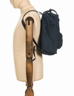 Fjallraven Kanken Classic Backpack - Navy Blue Durable Canvas Daypack -Fatbuddha Store kanken classic backpack navy p17041 68166 medium