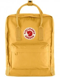 Fjallraven Kanken Classic Backpack in Ochre – Iconic Durable Daily Commuter Bag