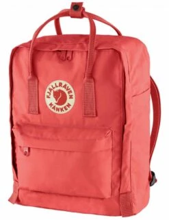 Fjallraven Kanken Classic Peach Pink – Weather-Resistant Everyday Minimalist Backpack -Fatbuddha Store kanken classic backpack peach pink p18010 120405 medium