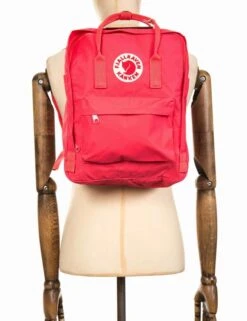 Fjallraven Kanken Classic Peach Pink – Weather-Resistant Everyday Minimalist Backpack -Fatbuddha Store kanken classic backpack peach pink p18010 71256 medium