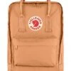 Fjallraven Kanken Classic Backpack - Peach Sand Iconic Canvas Daypack 1 Fjallraven Kanken Classic Backpack - Peach Sand Iconic Canvas Daypack -Fatbuddha Store kanken classic backpack peach sand p33166 121593 medium