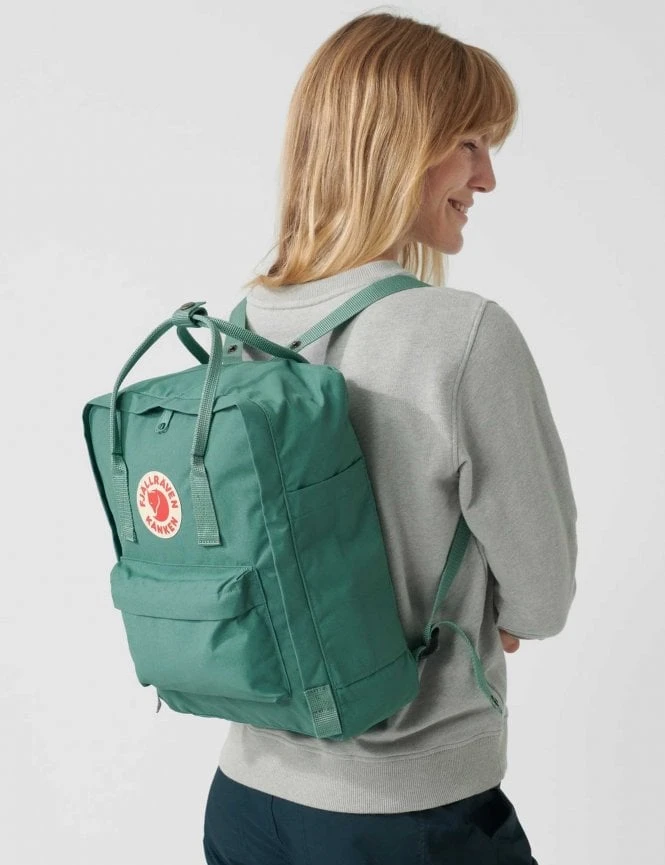 Fjallraven Kanken Classic Backpack - Ultramarine Blue Vinylon F Water-Resistant Daypack 4 Fjallraven Kanken Classic Backpack - Ultramarine Blue Vinylon F Water-Resistant Daypack - Image 2