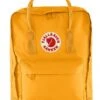 Fjallraven Kanken Classic Backpack in Warm Yellow - Durable Canvas Daily Daypack -Fatbuddha Store kanken classic backpack warm yellow p17431 120318 medium