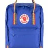 Fjallraven Kanken Classic Rainbow Edition - Cobalt Blue Canvas Backpack -Fatbuddha Store kanken classic rainbow backpack cobalt blue p36350 122885 medium