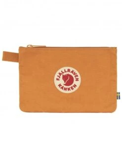Fjallraven Kanken Gear Pocket in Spicy Orange – Durable G-1000 Compact Accessory Pouch