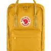 Fjallraven Kanken 13" Laptop Backpack - Ochre Yellow Classic Swedish Rucksack -Fatbuddha Store kanken laptop backpack 13 ochre p33459 112456 medium