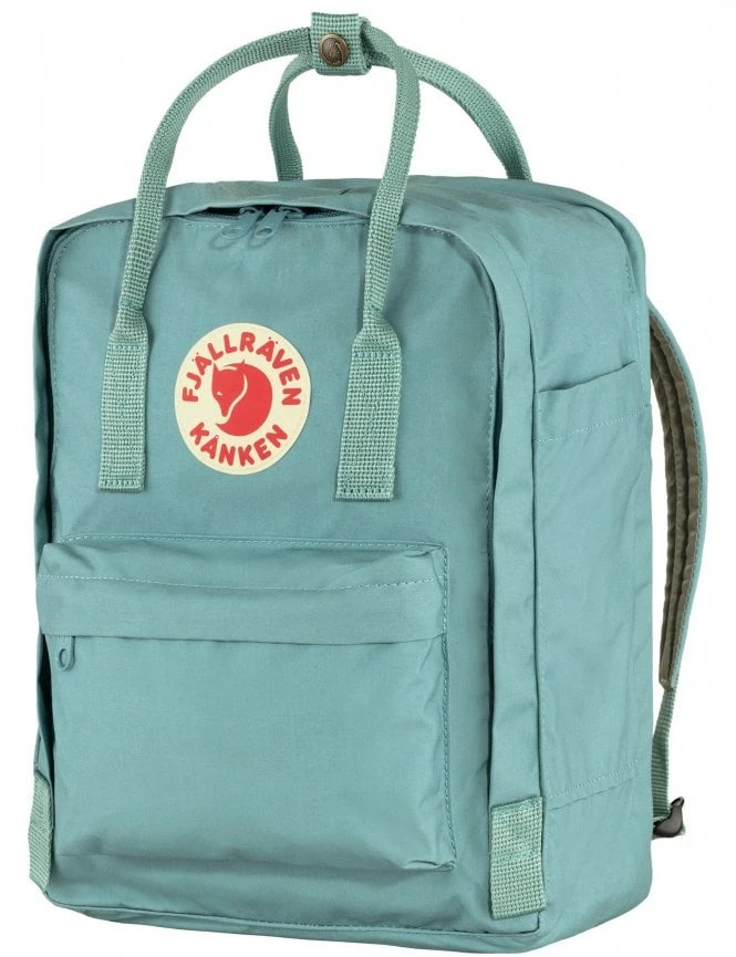 Fjallraven Kanken Laptop 13" Backpack - Sky Blue - Padded Tech Travel Bag 5 Fjallraven Kanken Laptop 13" Backpack - Sky Blue - Padded Tech Travel Bag - Image 3