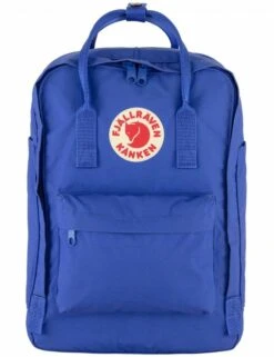 Fjallraven Kanken Laptop 15" Cobalt Blue – Reflective Logo Padded Tech Backpack
