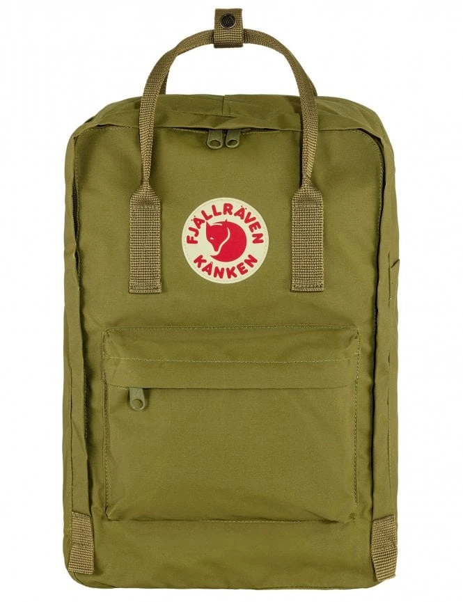 Fjallraven Kanken Laptop 15" Backpack – Foliage Green Water-Resistant Everyday Bag 3 Fjallraven Kanken Laptop 15" Backpack – Foliage Green Water-Resistant Everyday Bag