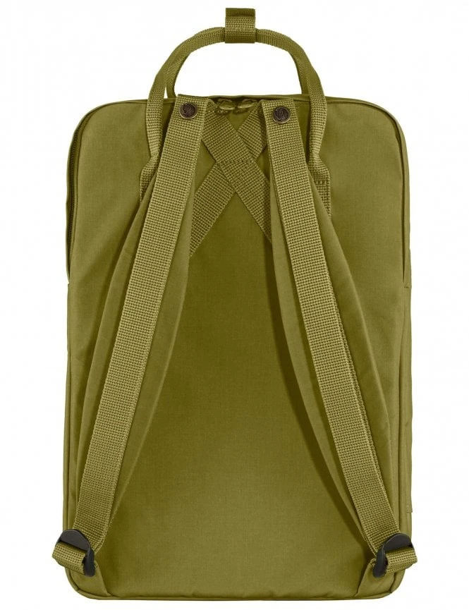 Fjallraven Kanken Laptop 15" Backpack – Foliage Green Water-Resistant Everyday Bag 4 Fjallraven Kanken Laptop 15" Backpack – Foliage Green Water-Resistant Everyday Bag - Image 2