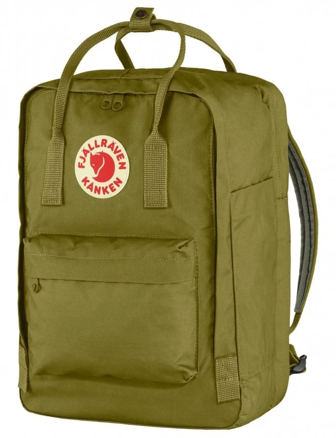 Fjallraven Kanken Laptop 15" Backpack – Foliage Green Water-Resistant Everyday Bag 5 Fjallraven Kanken Laptop 15" Backpack – Foliage Green Water-Resistant Everyday Bag - Image 3