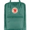 Fjallraven Kanken 15" Laptop Backpack - Frost Green Padded Straps Commuter Bag