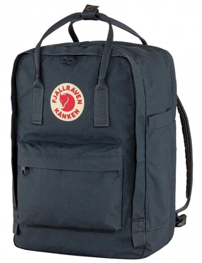 Fjallraven Kanken Laptop Backpack 15" - Navy Blue Durable Everyday Carry 5 Fjallraven Kanken Laptop Backpack 15" - Navy Blue Durable Everyday Carry - Image 3
