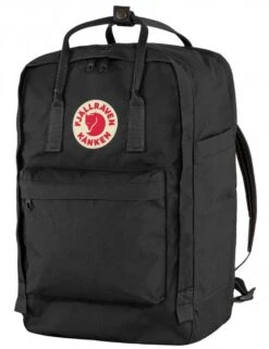 Fjallraven Kanken Laptop 17" Backpack - All Black Weatherproof Tech Bag 7 Fjallraven Kanken Laptop 17" Backpack - All Black Weatherproof Tech Bag -Fatbuddha Store kanken laptop backpack 17 black p33478 112518 medium