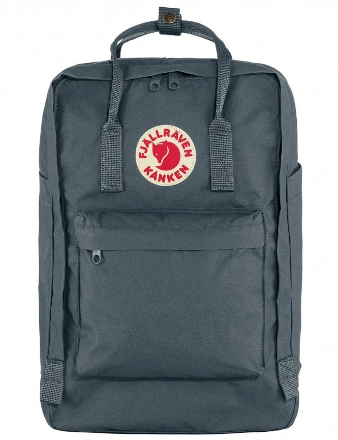 Fjallraven Kanken Laptop Backpack 17" - Graphite Grey Weatherproof Commuter Bag 3 Fjallraven Kanken Laptop Backpack 17" - Graphite Grey Weatherproof Commuter Bag