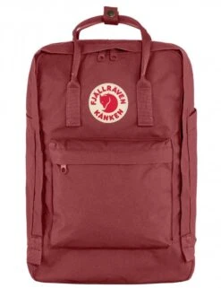 Fjallraven Ox Red Arctic Fox Logo – Laptop 17 Inch Square Backpack