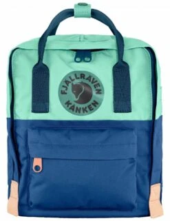 Fjallraven Kanken Mini Art Backpack - Coast Line-Sky Artistic Edition