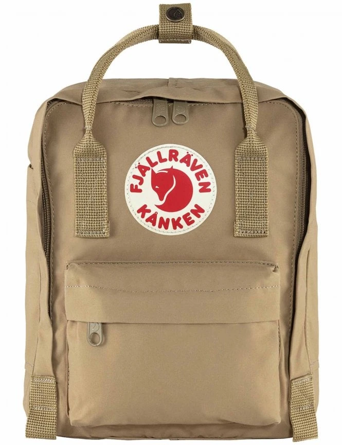 Fjallraven Kanken Mini Backpack - Clay Earthy Neutral Classic Small Daypack 3 Fjallraven Kanken Mini Backpack - Clay Earthy Neutral Classic Small Daypack