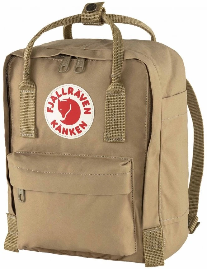 Fjallraven Kanken Mini Backpack - Clay Earthy Neutral Classic Small Daypack 7 Fjallraven Kanken Mini Backpack - Clay Earthy Neutral Classic Small Daypack - Image 5
