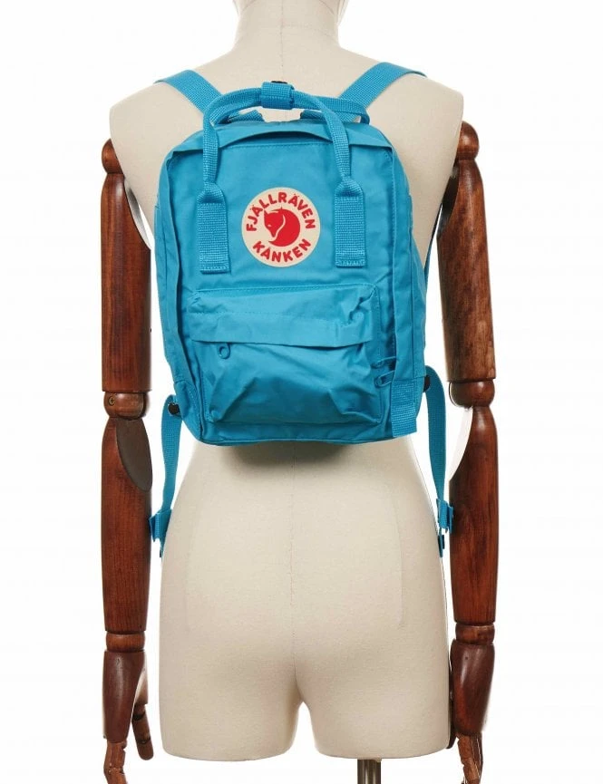 Fjallraven Kanken Mini Backpack in Deep Turquoise – Durable Water-Resistant Classic Small Pack 4 Fjallraven Kanken Mini Backpack in Deep Turquoise – Durable Water-Resistant Classic Small Pack - Image 2