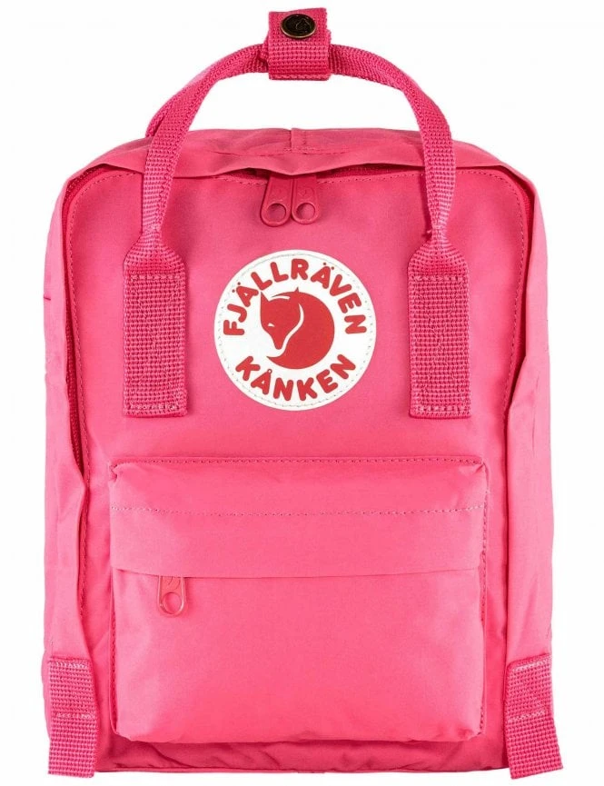 Fjallraven Kanken Mini Backpack – Flamingo Pink Durable Small Travel Bag 3 Fjallraven Kanken Mini Backpack – Flamingo Pink Durable Small Travel Bag