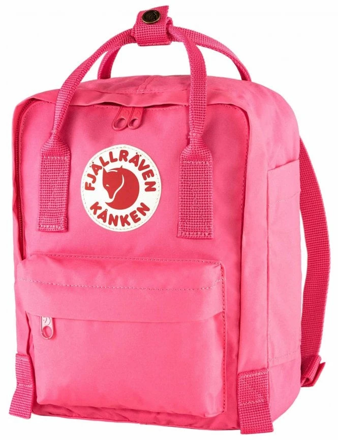 Fjallraven Kanken Mini Backpack – Flamingo Pink Durable Small Travel Bag 7 Fjallraven Kanken Mini Backpack – Flamingo Pink Durable Small Travel Bag - Image 5