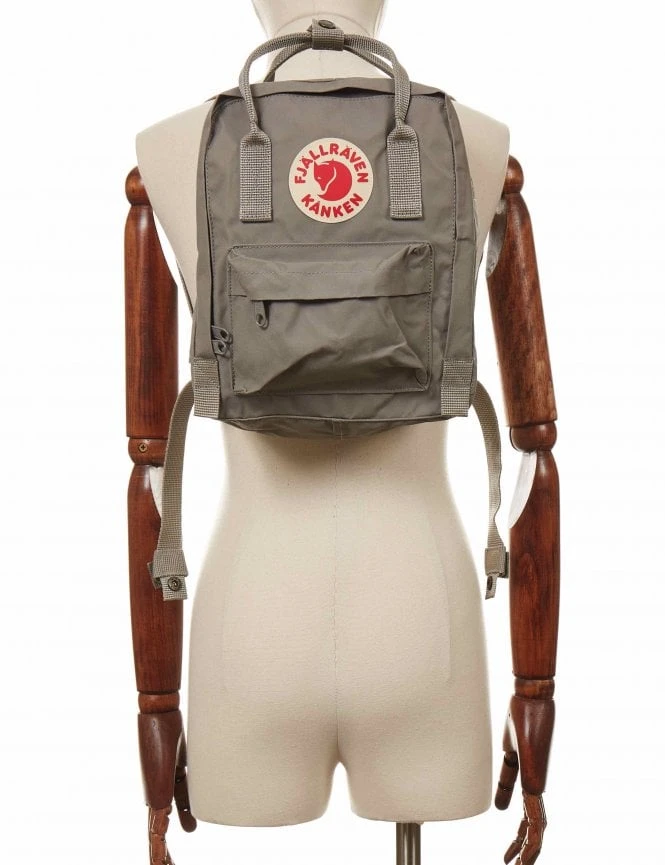 Fjallraven Kanken Mini Backpack in Fog – Lightweight Water-Resistant Everyday Daypack 4 Fjallraven Kanken Mini Backpack in Fog – Lightweight Water-Resistant Everyday Daypack - Image 2