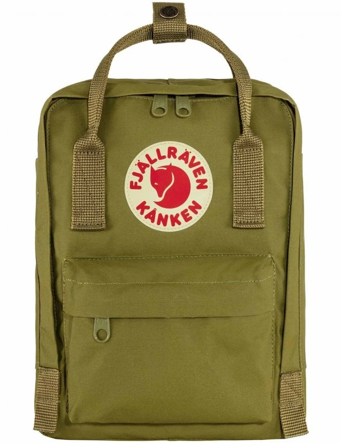 Fjallraven Kanken Mini Backpack - Foliage Green Durable Water-Resistant Compact Daypack 3 Fjallraven Kanken Mini Backpack - Foliage Green Durable Water-Resistant Compact Daypack