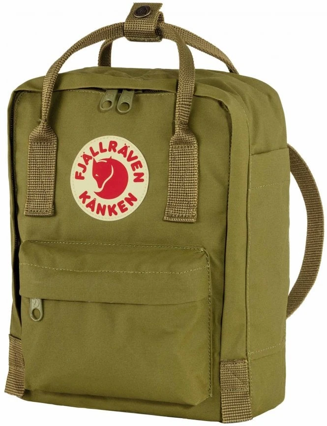 Fjallraven Kanken Mini Backpack - Foliage Green Durable Water-Resistant Compact Daypack 6 Fjallraven Kanken Mini Backpack - Foliage Green Durable Water-Resistant Compact Daypack - Image 4