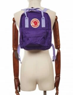 Fjallraven Kanken Mini Backpack – Purple-Violet Durable Water-Resistant Everyday Bag