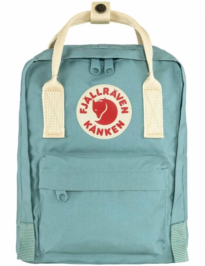 Fjallraven Kanken Mini Backpack - Sky Blue and Light Oak Two-Tone Edition 3 Fjallraven Kanken Mini Backpack - Sky Blue and Light Oak Two-Tone Edition