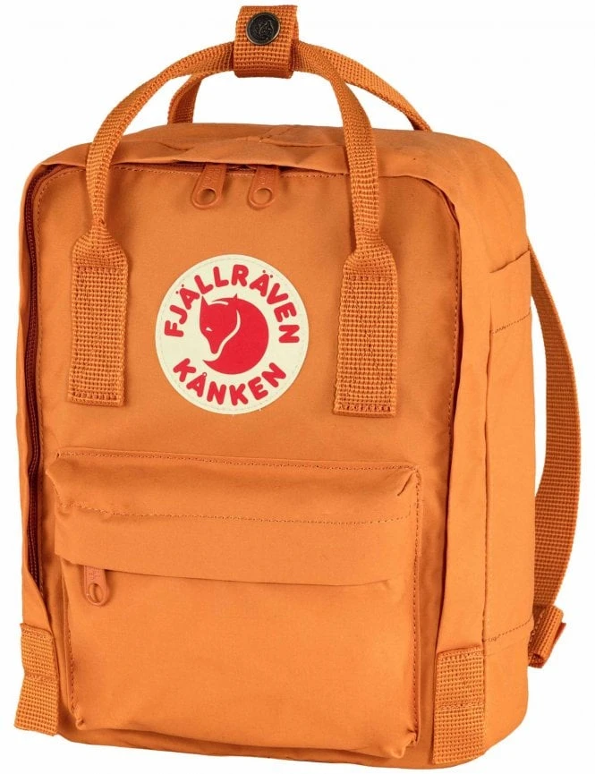Fjallraven Kanken Mini Backpack in Spicy Orange – Durable Scandinavian Daypack 7 Fjallraven Kanken Mini Backpack in Spicy Orange – Durable Scandinavian Daypack - Image 5