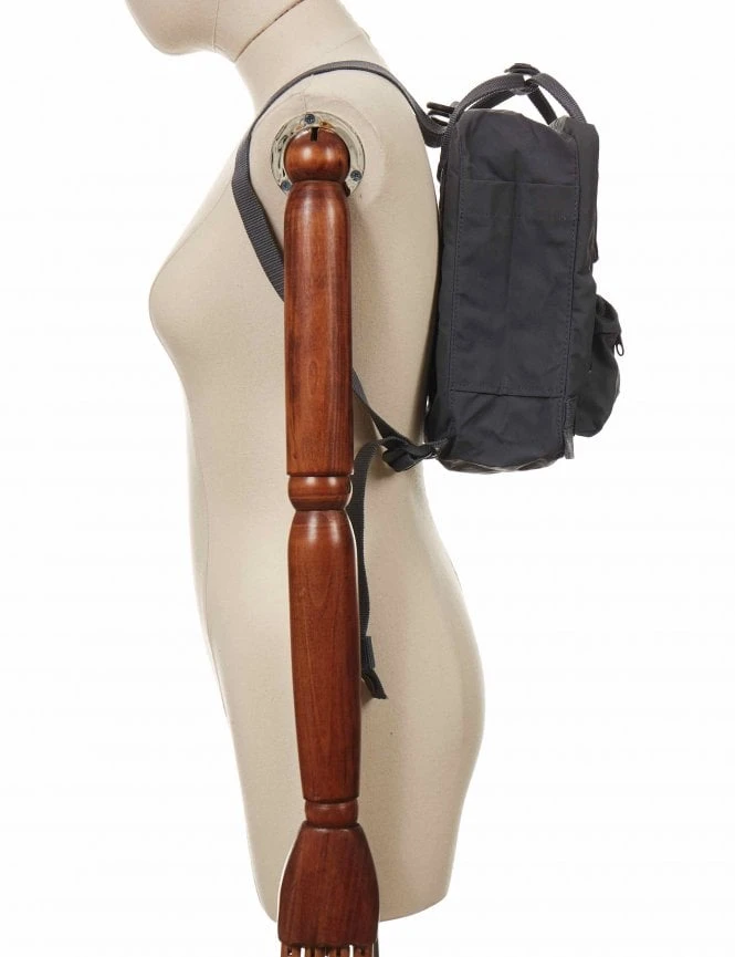 Fjallraven Kanken Mini Backpack - Super Grey Durable Lightweight Everyday Bag 7 Fjallraven Kanken Mini Backpack - Super Grey Durable Lightweight Everyday Bag - Image 5