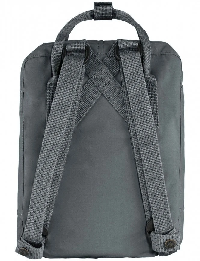 Fjallraven Kanken Mini Backpack - Super Grey Durable Lightweight Everyday Bag 6 Fjallraven Kanken Mini Backpack - Super Grey Durable Lightweight Everyday Bag - Image 4