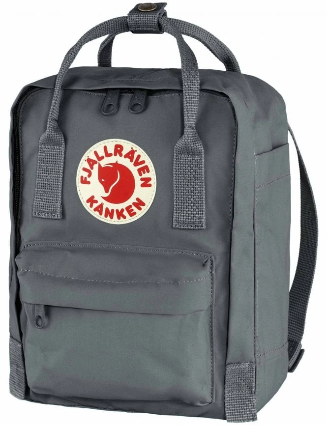 Fjallraven Kanken Mini Backpack - Super Grey Durable Lightweight Everyday Bag 8 Fjallraven Kanken Mini Backpack - Super Grey Durable Lightweight Everyday Bag - Image 6