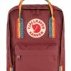 Fjallraven Kanken Mini Rainbow Edition - Ox Red with Multi-Color Straps 2 Fjallraven Kanken Mini Rainbow Edition - Ox Red with Multi-Color Straps -Fatbuddha Store kanken mini rainbow backpack ox red p33169 119693 medium