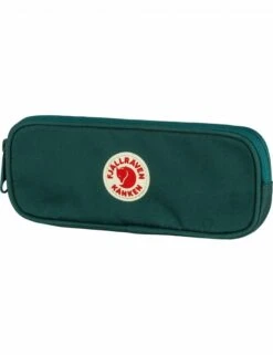 Fjallraven Kanken Pen Case - Arctic Green Durable G-1000 Fabric Stationery Organizer