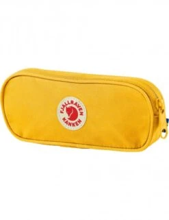 Fjallraven Kanken Pen Case - Warm Yellow Durable Zip Stationery Pouch