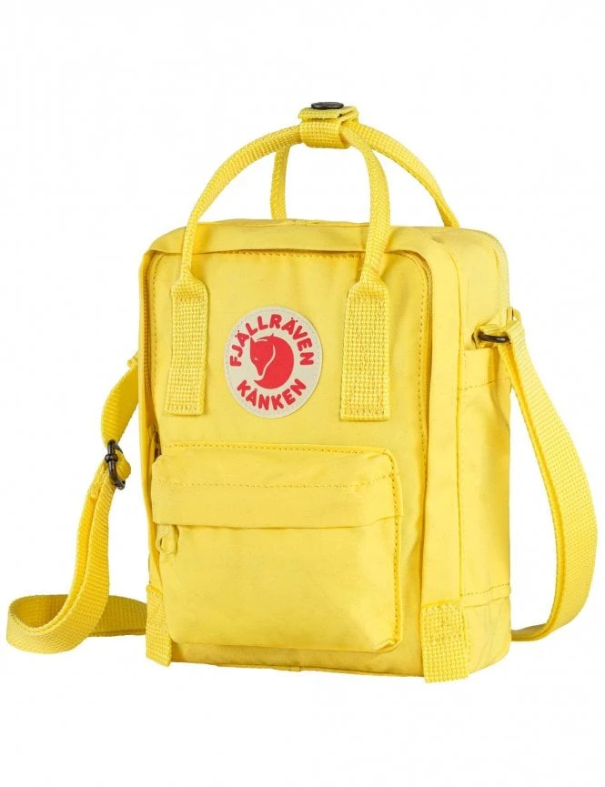 Fjallraven Kanken Sling 2.5L Bag in Corn – Durable Yellow Crossbody Shoulder Bag 6 Fjallraven Kanken Sling 2.5L Bag in Corn – Durable Yellow Crossbody Shoulder Bag - Image 4