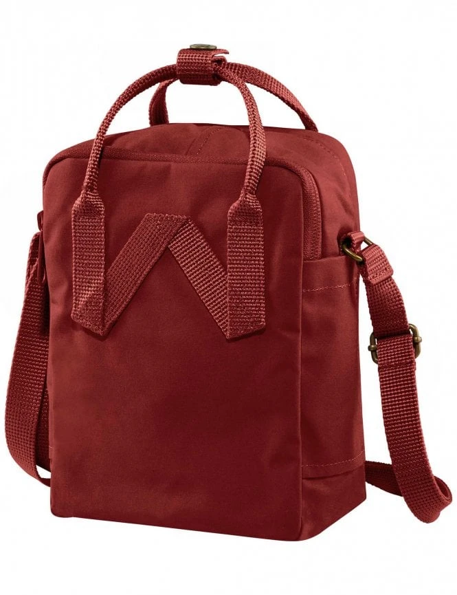 Fjallraven Kanken Sling 2.5L Crossbody Bag - Ox Red Durable Vinylon Shoulder Pack 5 Fjallraven Kanken Sling 2.5L Crossbody Bag - Ox Red Durable Vinylon Shoulder Pack - Image 3