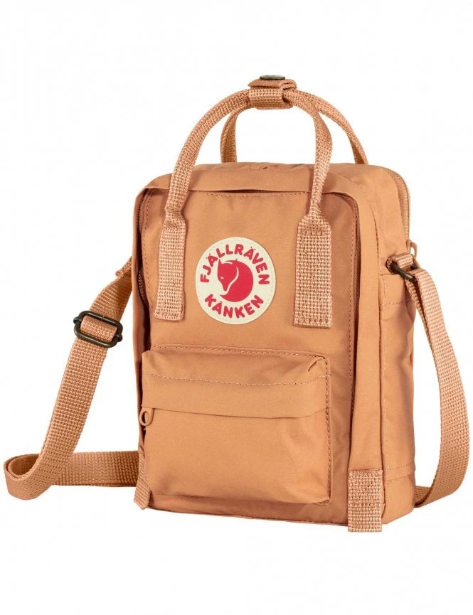 Fjallraven Kanken Sling 2.5L Shoulder Bag - Peach Sand - Durable Vinylon Crossbody 3 Fjallraven Kanken Sling 2.5L Shoulder Bag - Peach Sand - Durable Vinylon Crossbody