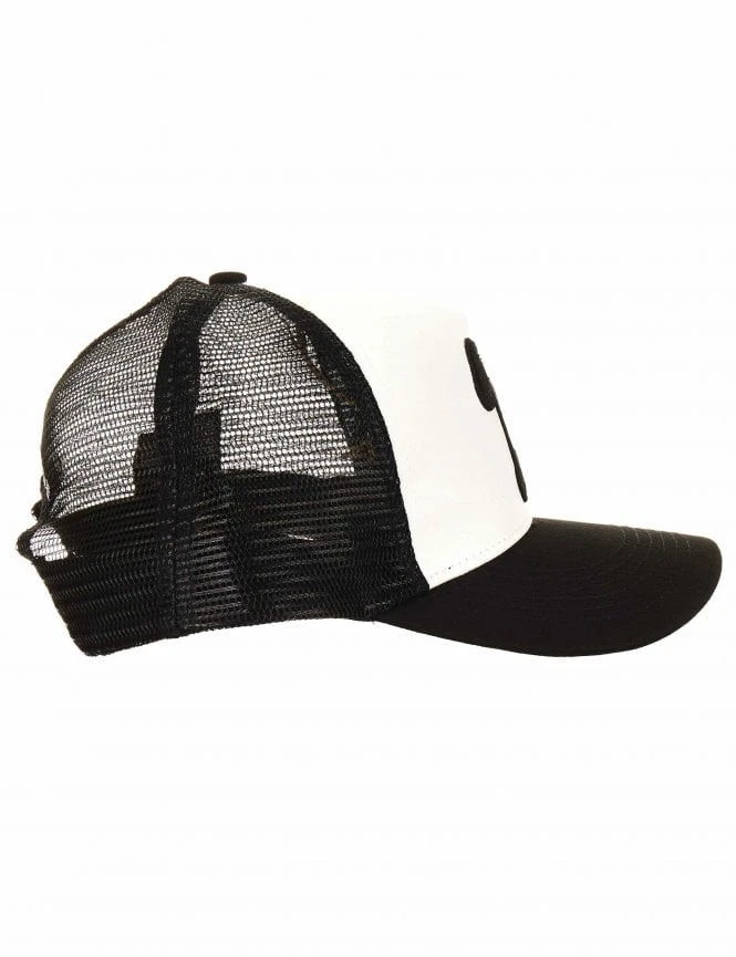 Triumph Kerosene Trucker Hat - Black/New Bone 'T' Logo Embroidery Curved Bill 5 Triumph Kerosene Trucker Hat - Black/New Bone 'T' Logo Embroidery Curved Bill - Image 3