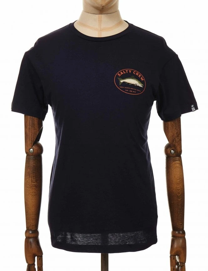 Salty Crew King Sal Premium Tee - Navy 5 Salty Crew King Sal Premium Tee - Navy - Image 3