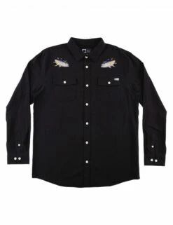 Salty Crew L/S Cortes Shirt - Black