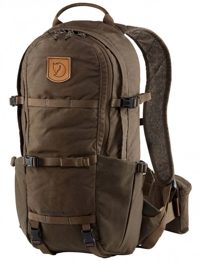 Fjallraven Lappland Hiking 15L Backpack - Dark Olive Sustainable Wool Back Plate Daypack 3 Fjallraven Lappland Hiking 15L Backpack - Dark Olive Sustainable Wool Back Plate Daypack